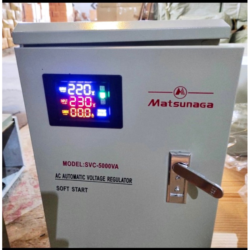 stabilizer matsunaga 5000 w stabilizer 5000 watt SVC 5000w