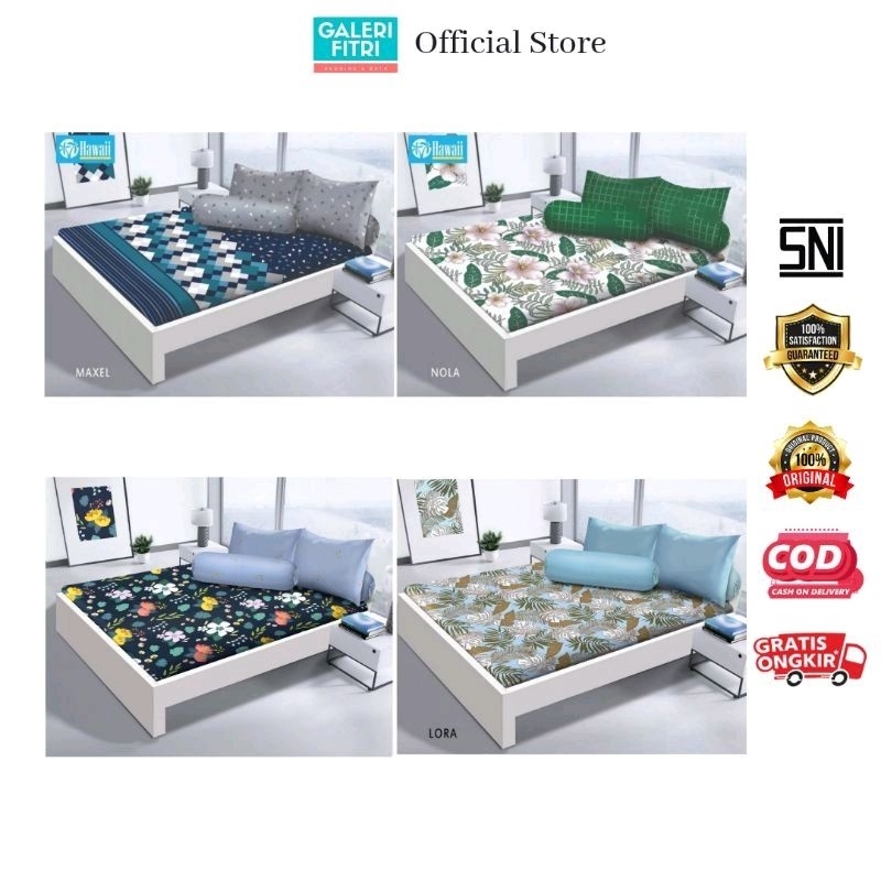 Sprei Hawaii 160 - Seprai Hawaii 160x200 - Sprei Hawaii - Seprai Hawaii - Sprei Kasur - Seprai kasur