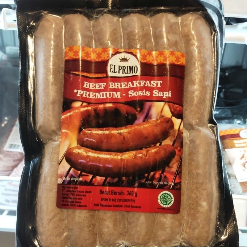 

El Primo Sosis Sapi Beef Breakfast 360g