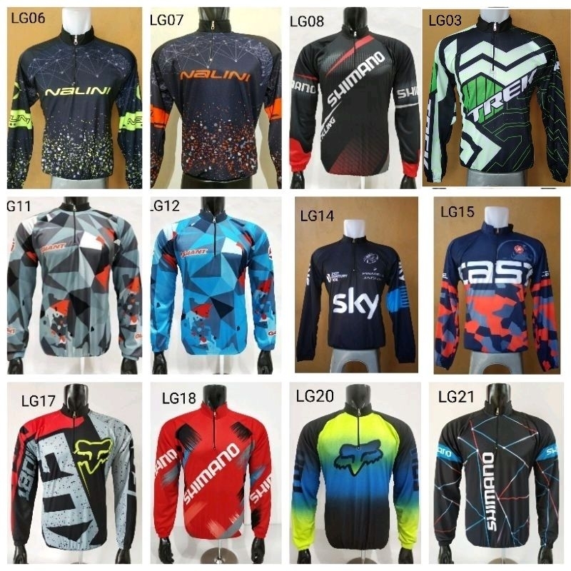 JERSEY,KAOS,BAJU SEPEDA LENGAN PANJANG