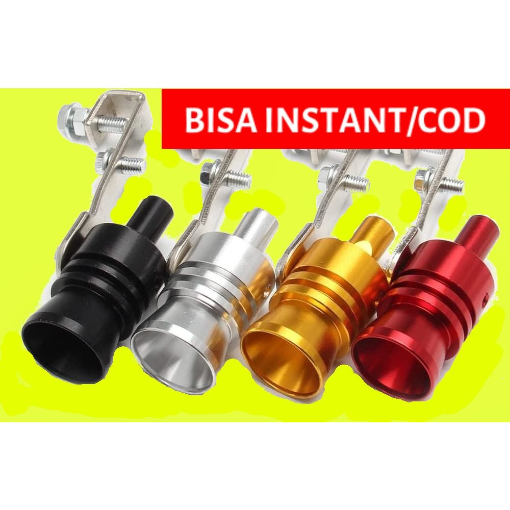 (BISA INSTANT/COD) Penyiul Turbo Palsu Knalpot Mobil Pluit Knalpot Turbo Whistler Knalpot Suara Siul