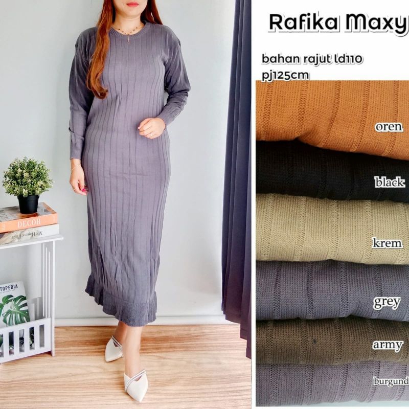 RAFIKA MAXY WANITA BAHAN RAJUT