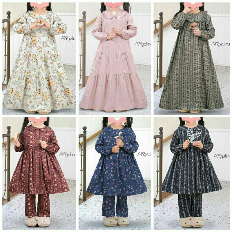 LITTLE BELLA ASTERA PALE CLOVER ALEA PINK SAND LITTLE DIANA VERSAILLES TURF GREEN LITTLE ZAHRA VERSA