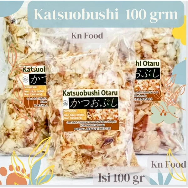 

Katsuobushi - (Ikan Cakalang Asap Khas Jepang) Taburan takoyaki 100gr