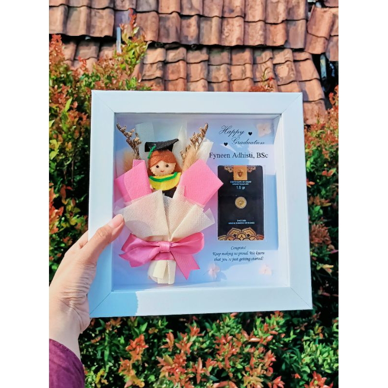 Pop Up Frame Wisuda/Frame 3D Edisi Wisuda