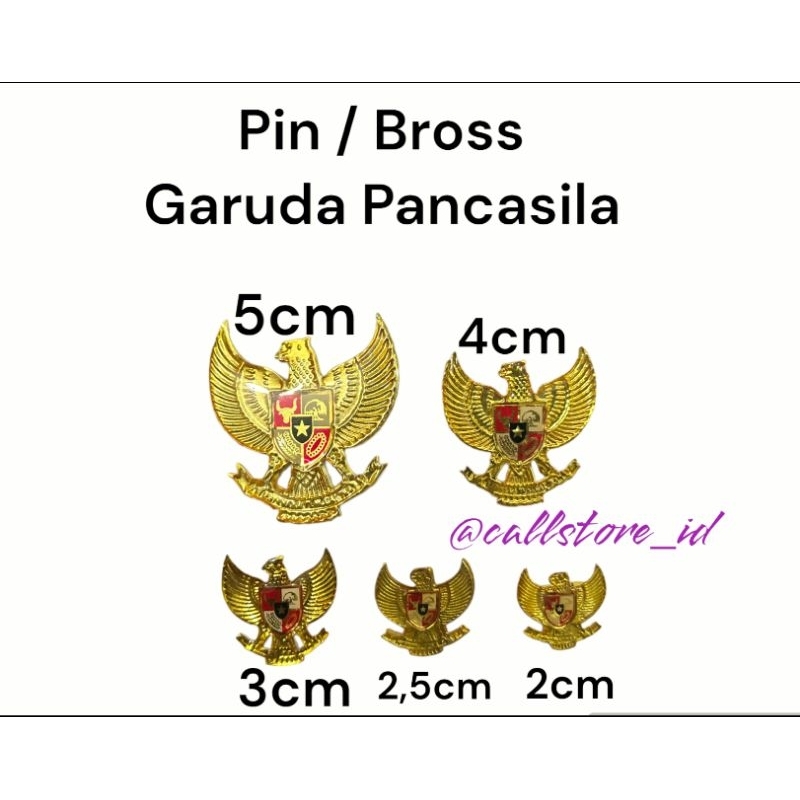 PIN GARUDA / PIN GARUDA PANCASILA / PIN GARUDA PASKIBRAKA
