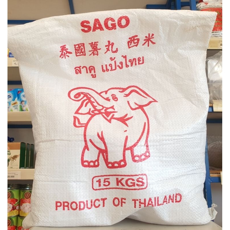 

Sagu Mutiara Thailand 500Gr / Sago Thailand 500Gr / Sagu Mutiara Putih Thailand 500Gr