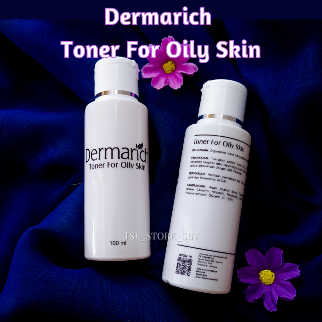 Dermarich Toner For Oily Skin - Toner Untuk Kulit Berminyak Dermarich