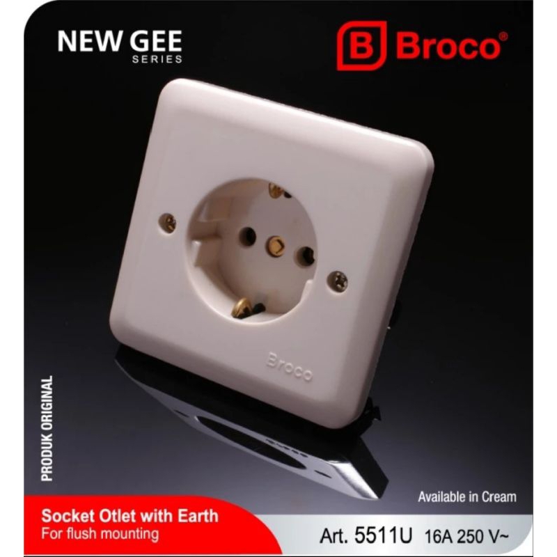 Broco IB Stop Kontak / Stop Kontak Ib Broco new gee / Broco 5511u