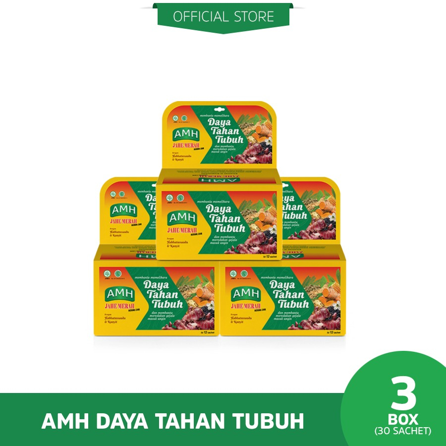

AMH Daya Tahan Tubuh (3 Box) - Herbal Masuk Angin