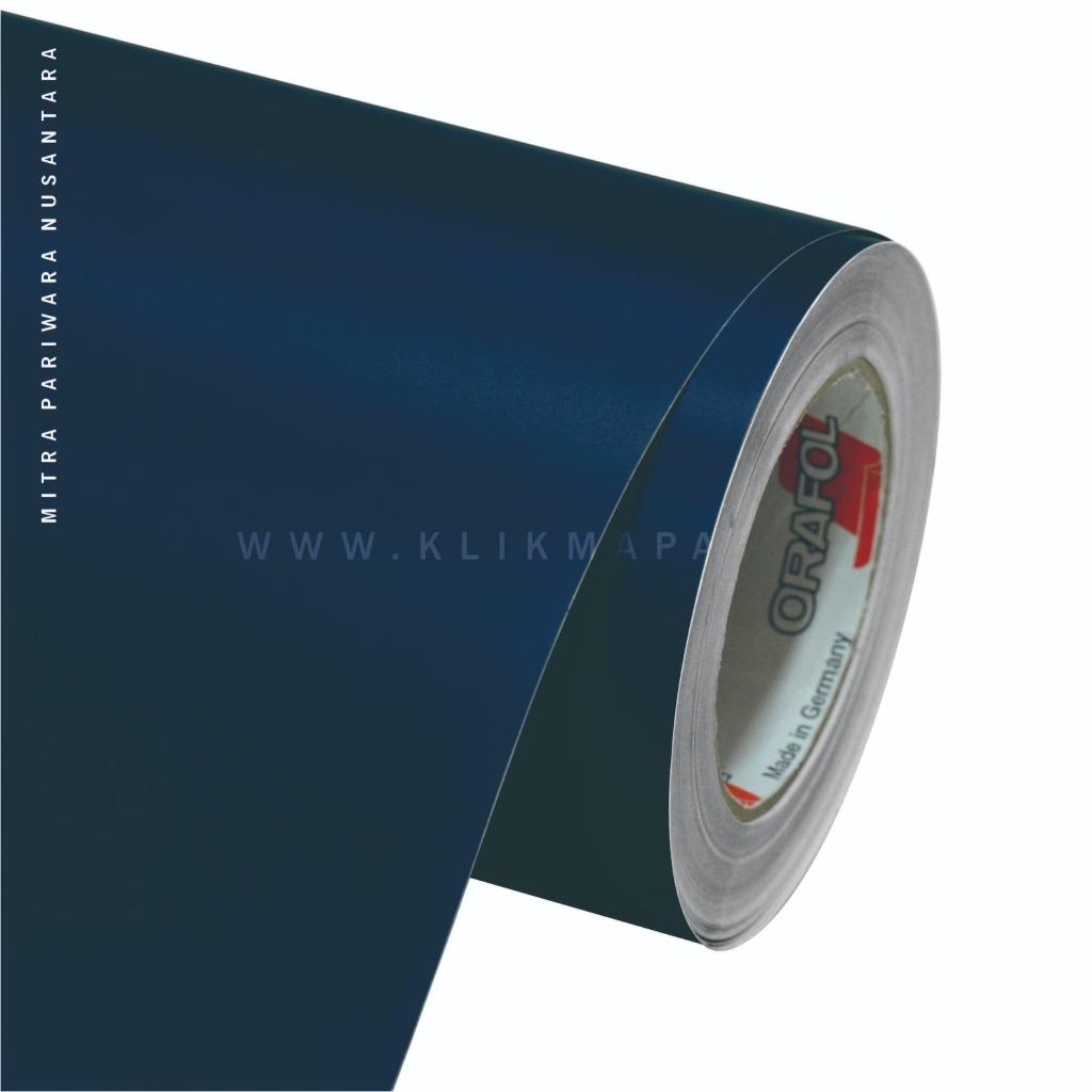STIKER ORACAL BLUE MATTE NAVY SERIE 518