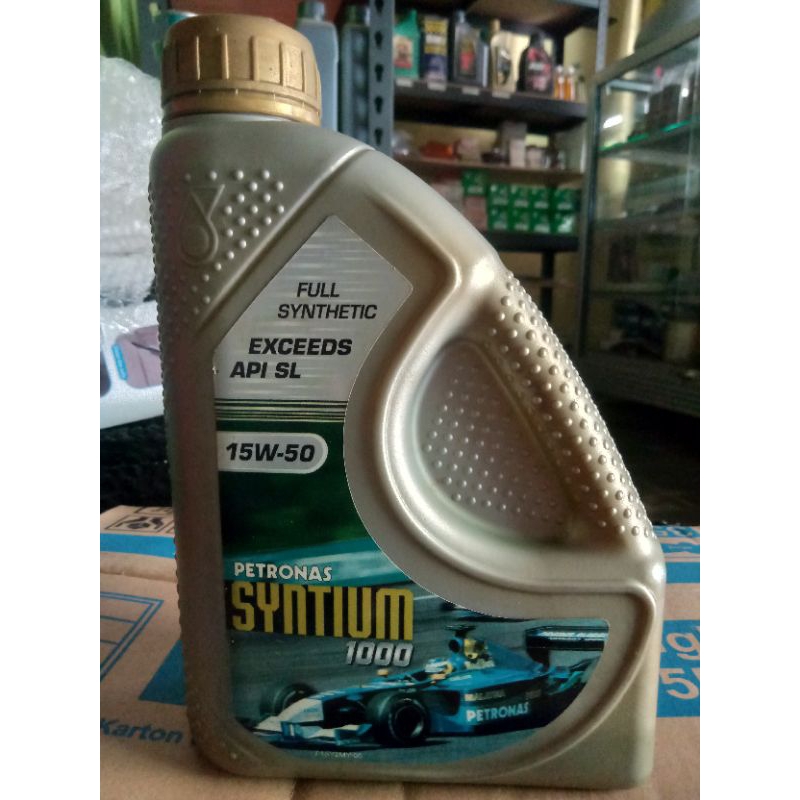oli mesin Petronas syntium 1000 15W-50 full synthetic