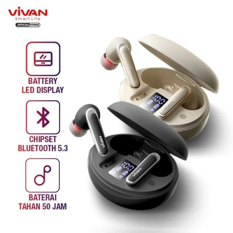 TWS Vivan Liberty T220 Plus Termurah Dan Bergaransi