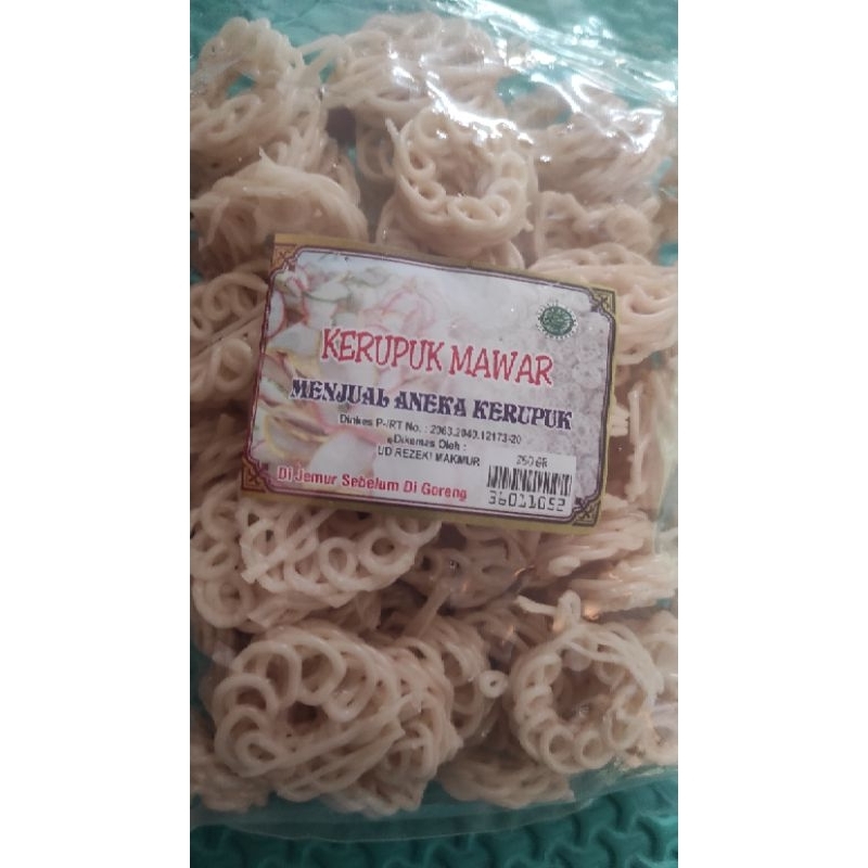 

KRUPUK MAWAR/SEBLAKRAFAEL/250GR