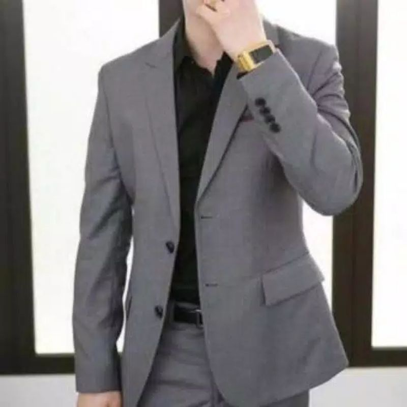 pengiriman cepat SETELAN JAS PRIA PREMIUM - JAS PRIA - JAS FORMAL - JAS FORMAL PRIA SETELAN- JAS