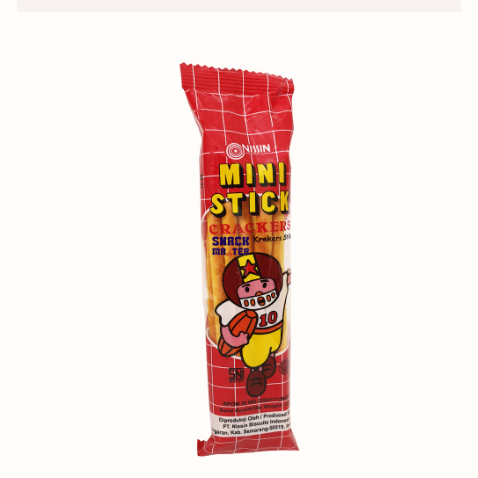 

Nissin Mini Stick Crackers Merah - Netto 25 gr