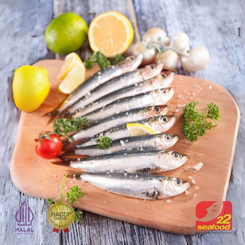 Ikan Sarden Lemuru 1 kg / Ikan Sarden / Ikan Lemuru / Ikan Lemuru Kecil / Ikan Beku Frozen / Seafood