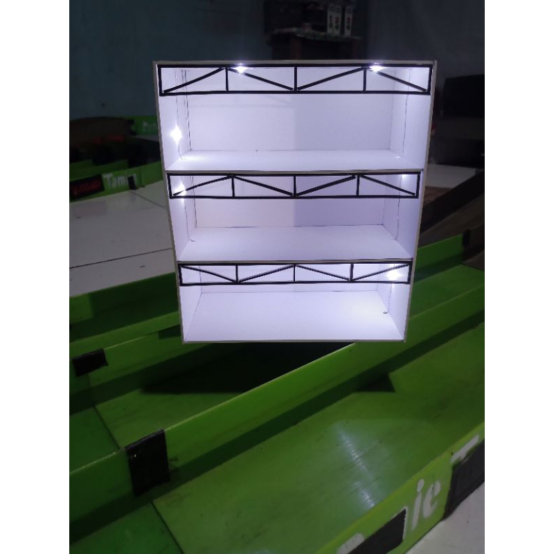 box display tamiya dan hotwheels