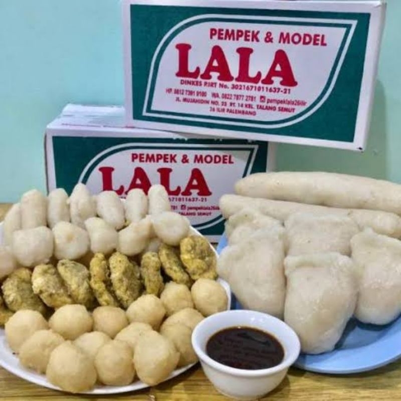 

PEMPEK LALA 26 ILIR LENJER BESAR ISI 5pcs Khas Palembang Asli