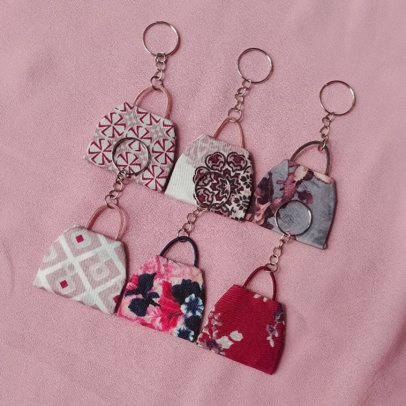 (ACEH) SOUVENIR PERNIKAHAN MODEL TAS MINI GANTUNGAN KUNCI