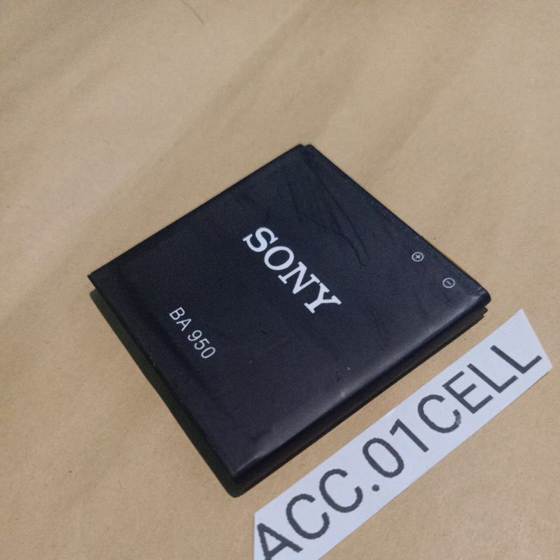 Baterai Batre Sony Xperia ZR BA950 C5502 C5503 GX ST260 Docomo Battrey