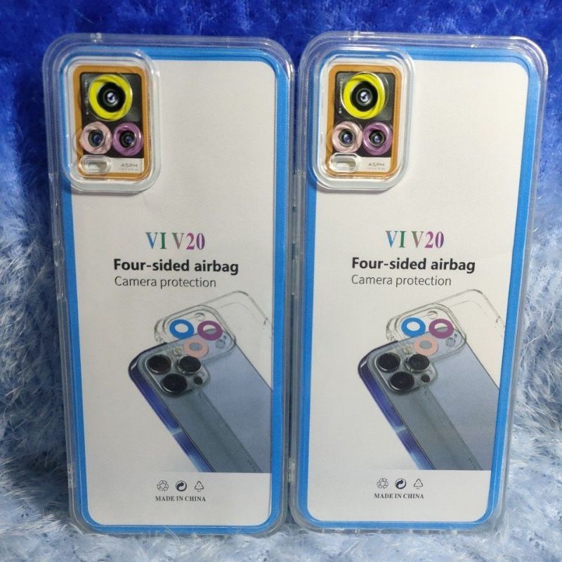 SOFTCASE CLEAR BENING TRANSPARAN VIVO V20 4G / V20 5G CASE PREMIUM PELINDUNG CAMERA