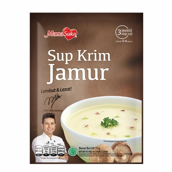 

Mamasuka sup krim jamur 55 gr