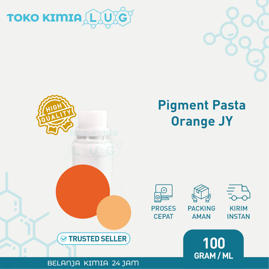 

Pigmen Pasta Biang Pewarna Pigment - Oranye Orange JY 100 gram