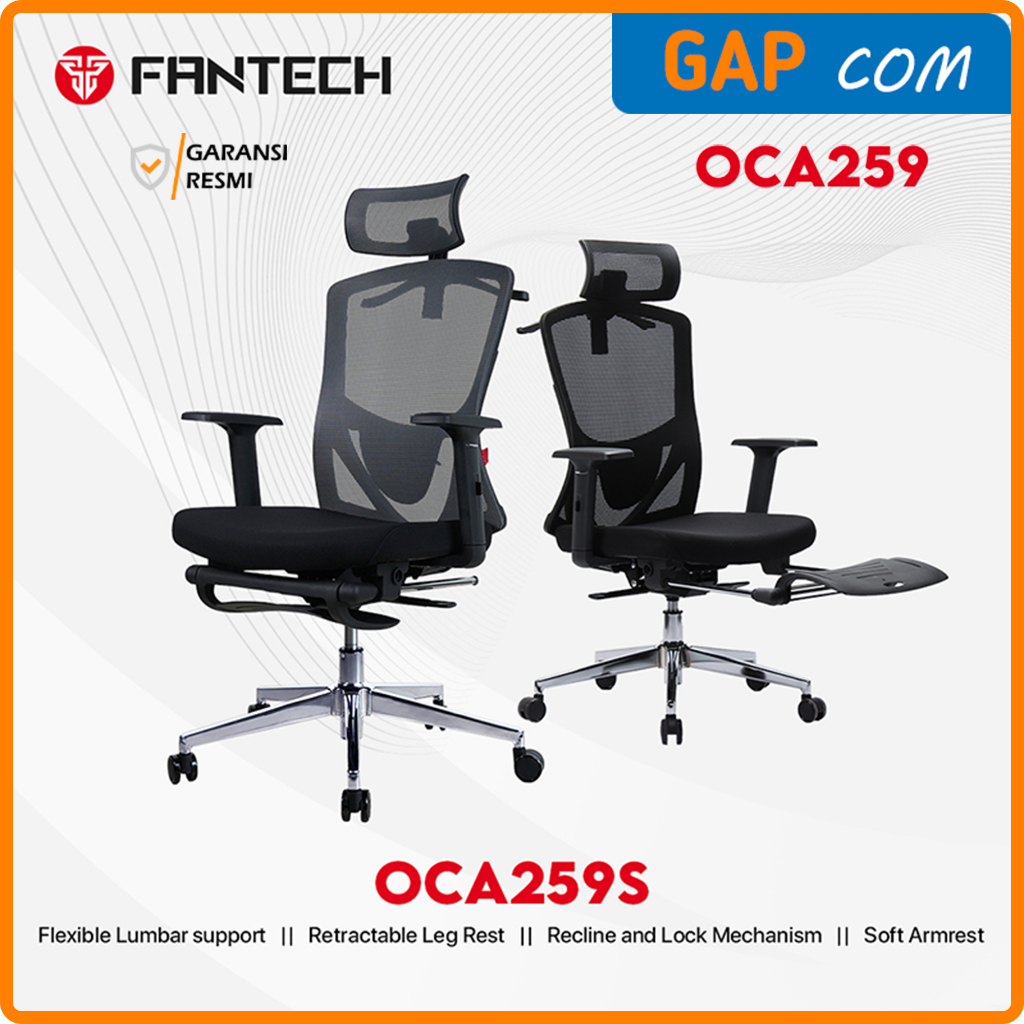 Kursi Kantor Kerja Fantech OCA259 | OCA259s | OCA259 PRO Premium Office Chair