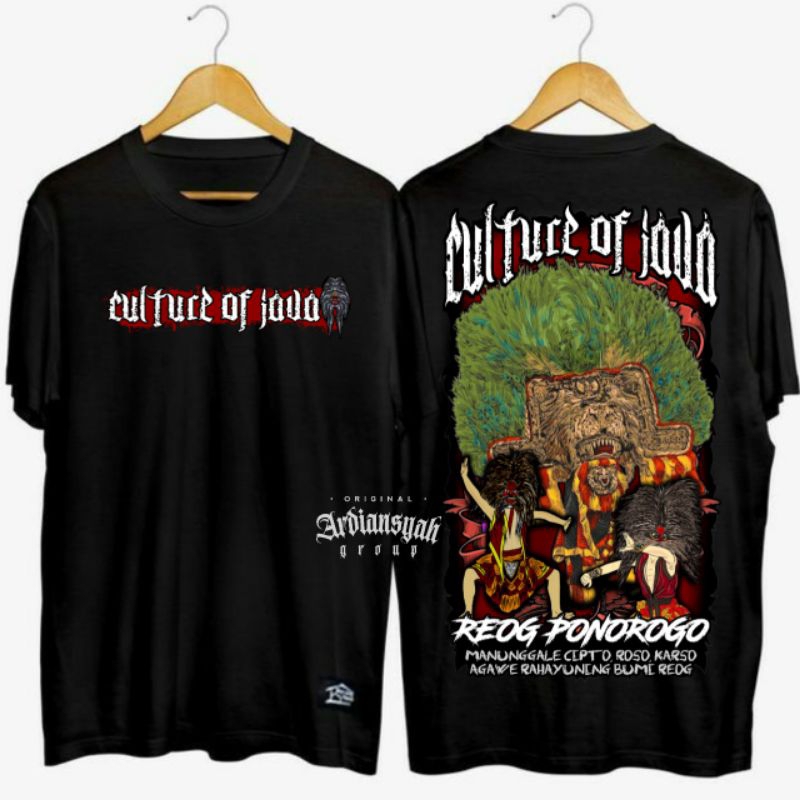 Kaos distro culture jawa