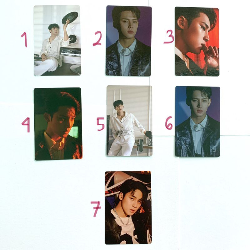 [1–2 PC] MINGYU ATTACCA Official Photocard Booklet Carver (Carat Version) Seventeen SVT