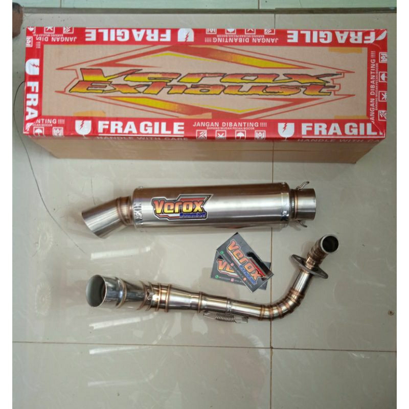 Knalpot racing Nmax new,old Aerox Lexi Pcx Vario Beat Scoopy mio Adv Corong SS Original VEROX