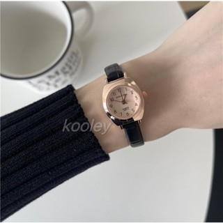 Jam Tangan Wanita Doukou Analog Ulzzang Korea Jam tangan Vintage