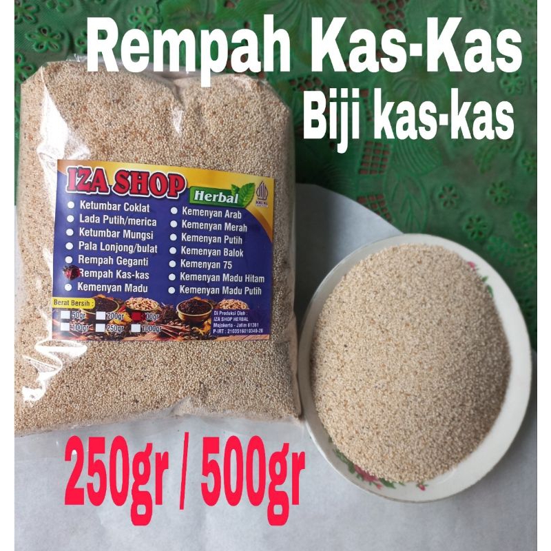

Rempah Biji Kas-Kas 500gr