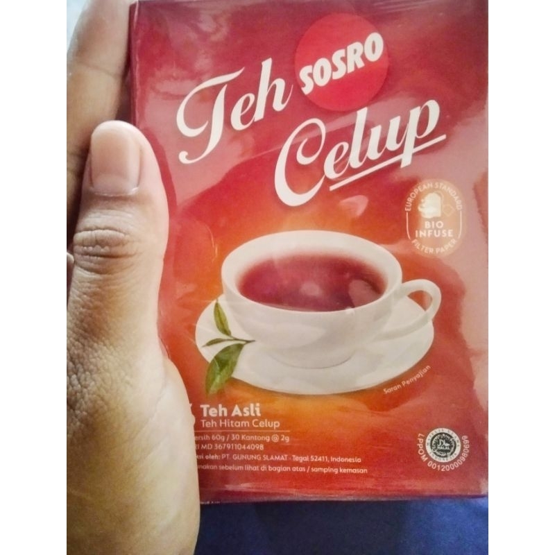 

Teh Celup Sosro Isi 30