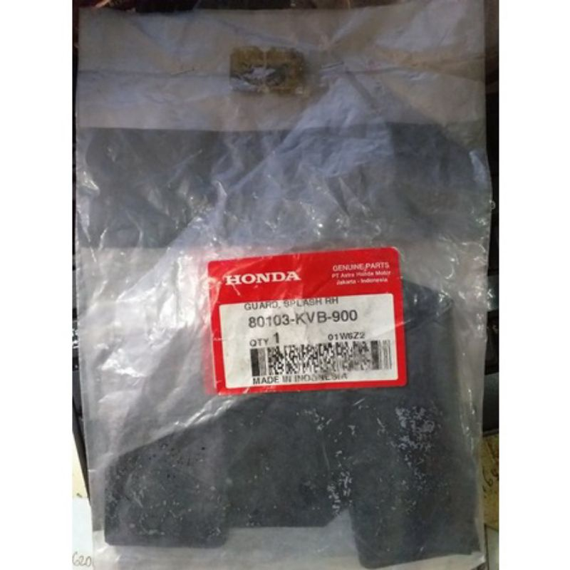 Tahanan Lumpur (Guard Splash) – Honda Vario 110 CW 80103KVB900 ORI AHM