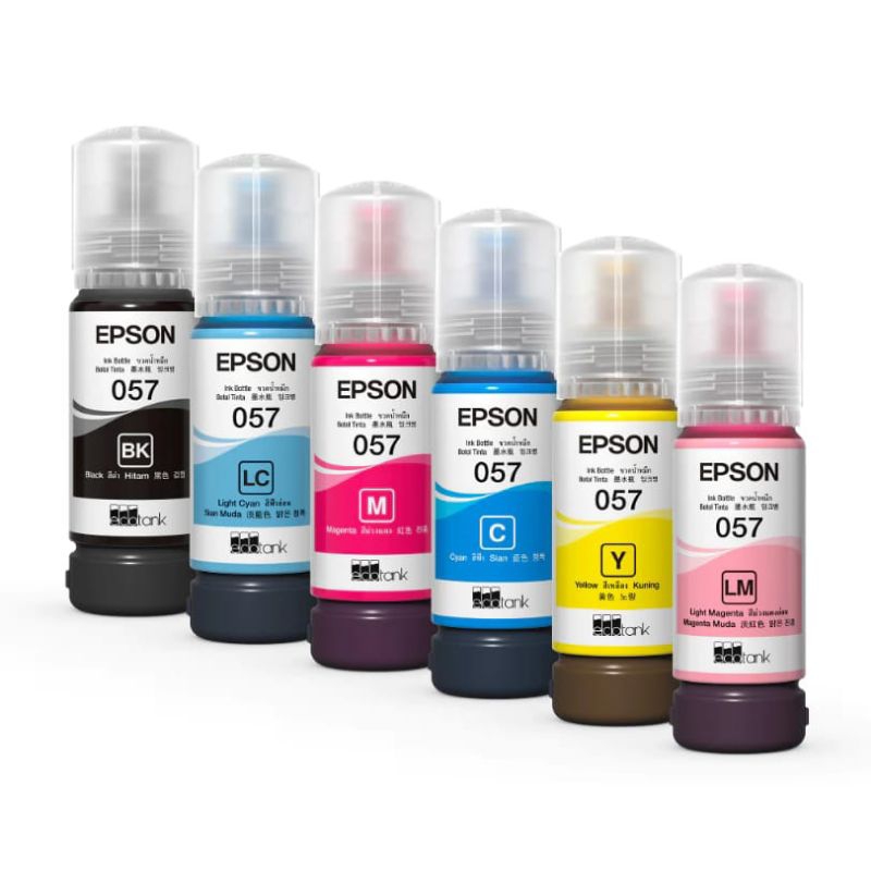 Tinta Epson 057 Original Resmi - Tinta Epson L8050 L18050 - 057