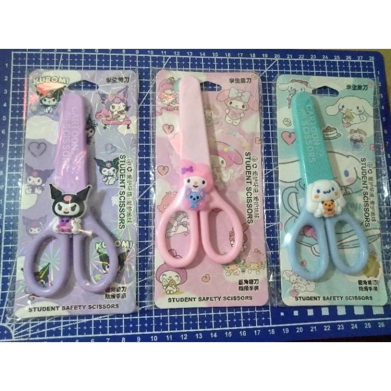 

Gunting Anak Karakter Sanrio Kuromi Melody Cinnamonroll