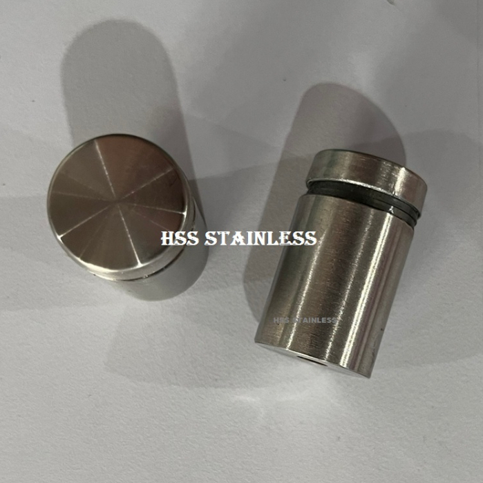 PEN IKLAN / PIN KACA / PAKU KRAN 1"INCH X 5CM STAINLESS SUS 201- Baut Akrilik / Baut Kaca / Sign Boa