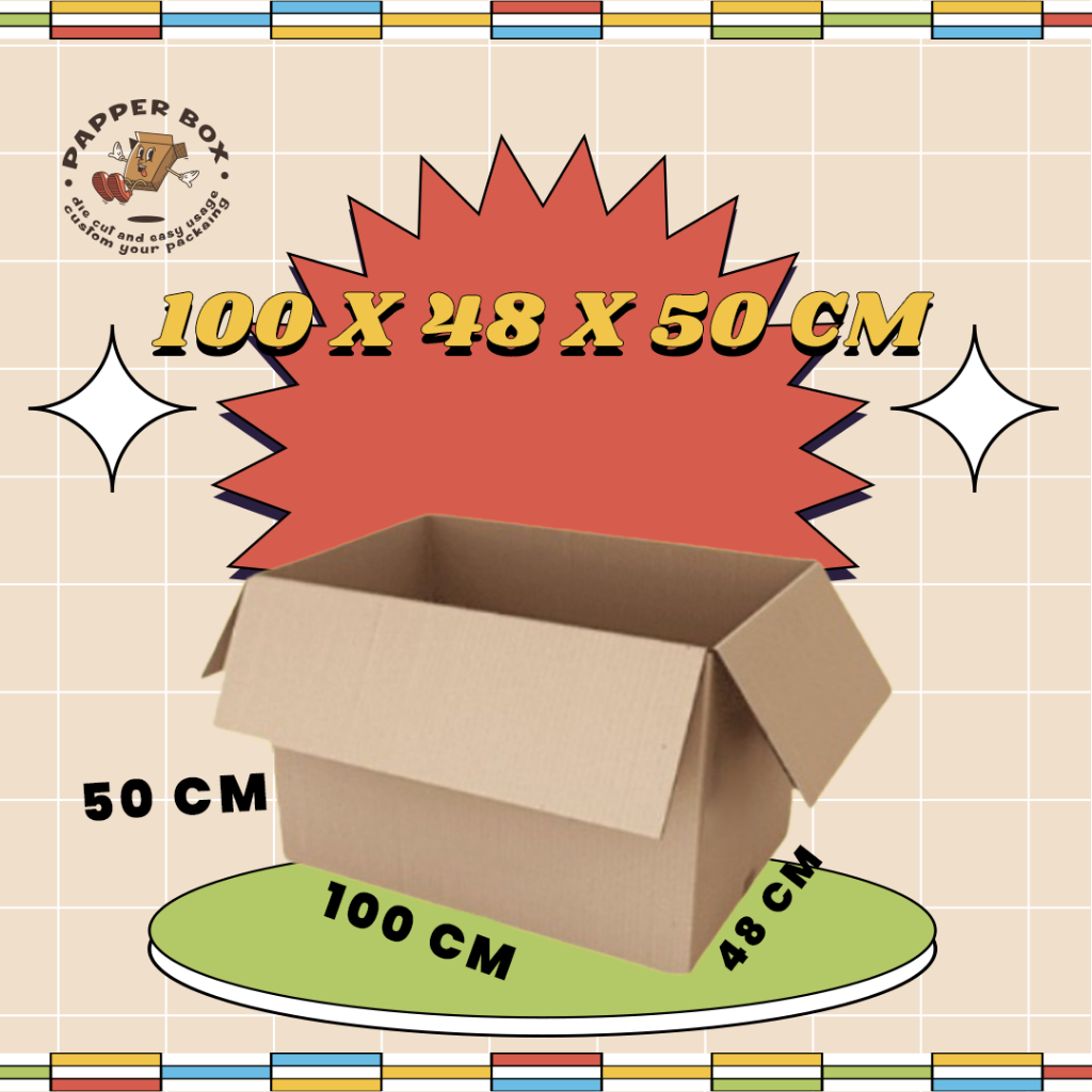 

KARDUS BESAR/ BOX BESAR/DUS PACKING UK 100X48X50