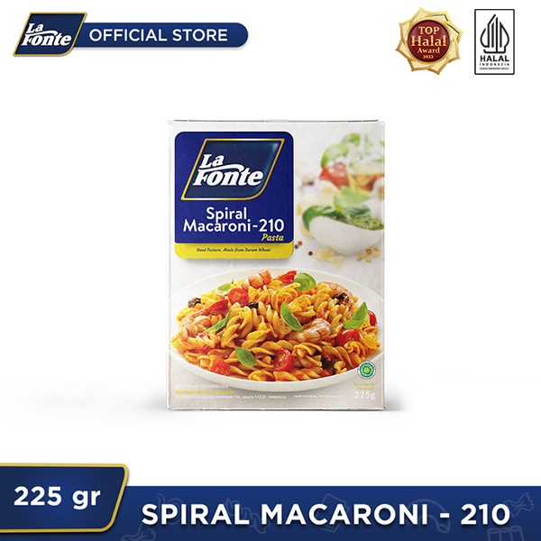 

La Fonte Spiral Macaroni 225gr