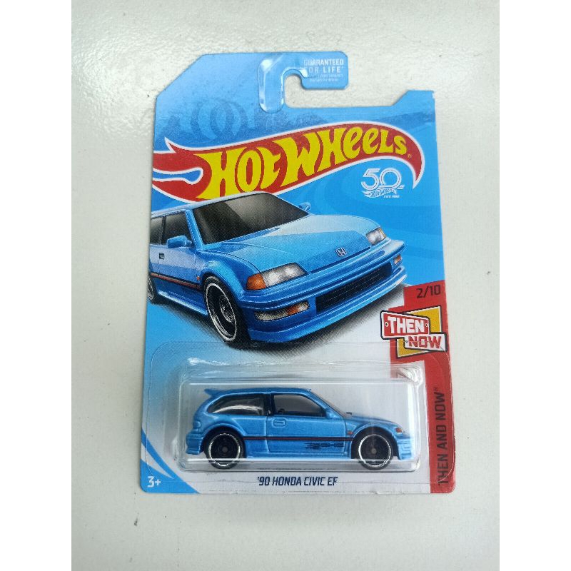 Hotwheels Honda Civic EF blue Kmart