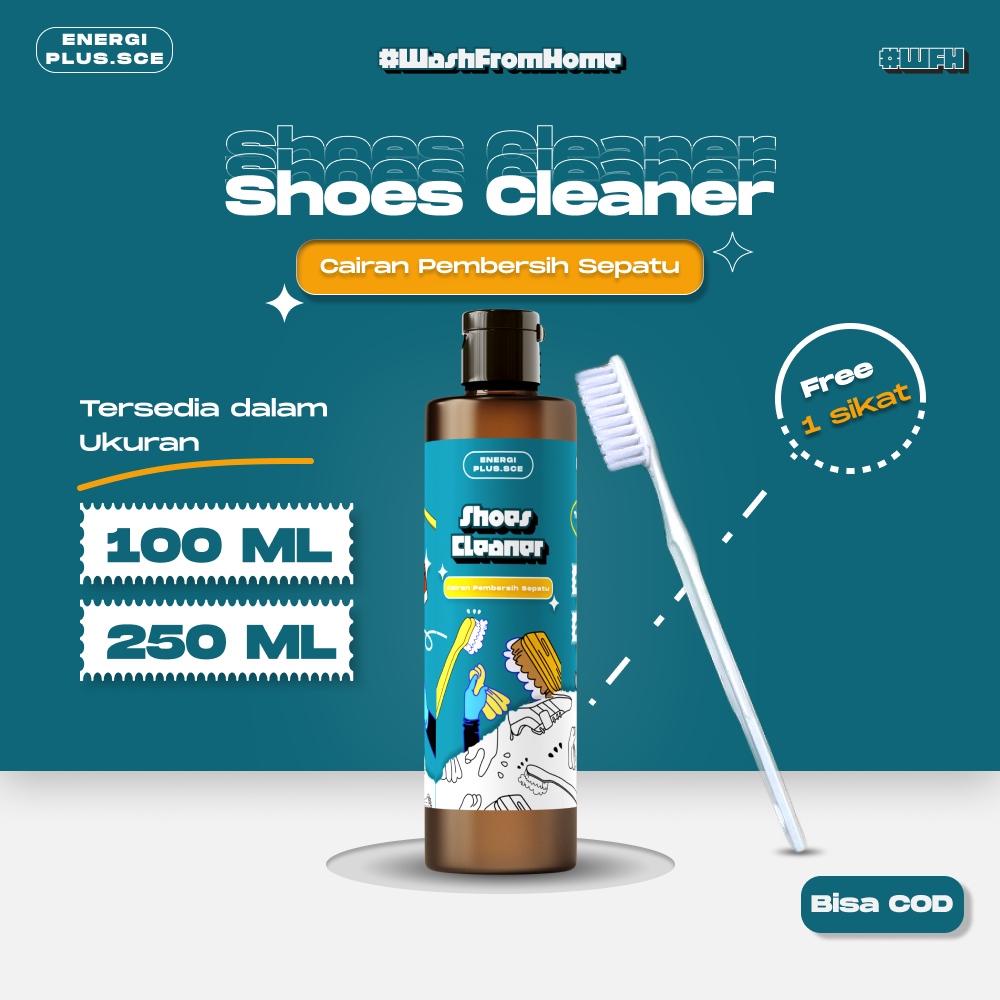 Shoes cleaner Pembersih sepatu Sabun sepatu Shoe cleaner sepatu