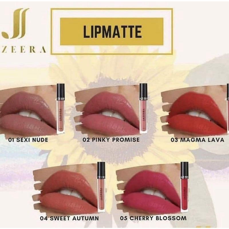 Jazeera matte lip cream (exp 2026)