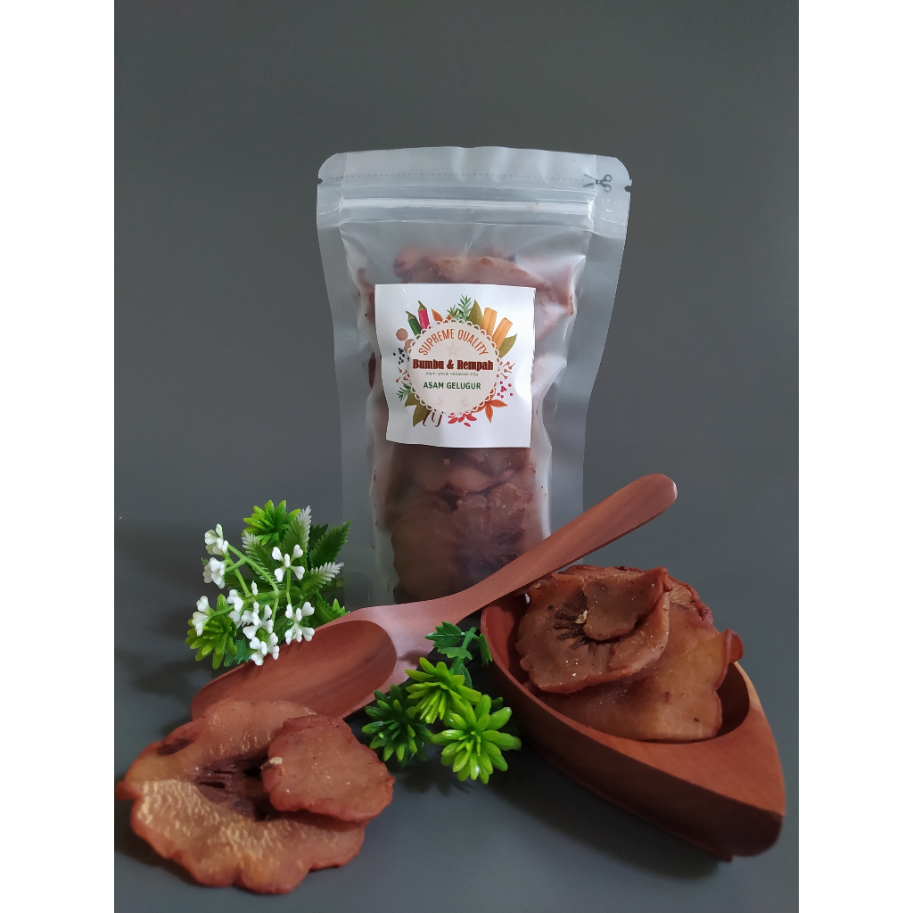 

Asam Gelugur Utuh ( Garcinia Atroviridis ) 100 gram
