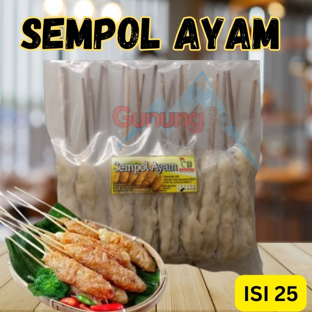 

NAFIAN SEMPOL AYAM ISI 25PCS