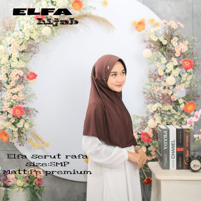 jilbab Rafa SMP/jilbab sekolah/jilbab anak