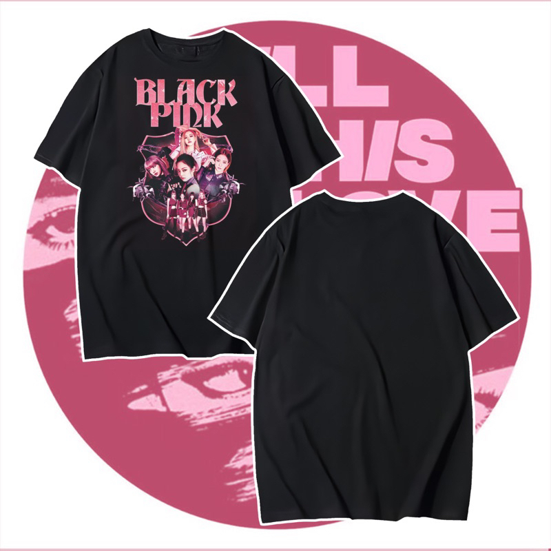 [BLACKPINK] Baju Kaos Sablon Disign | BLACKPINK | K-POP Member Lisa Jenny Rose Jisoo