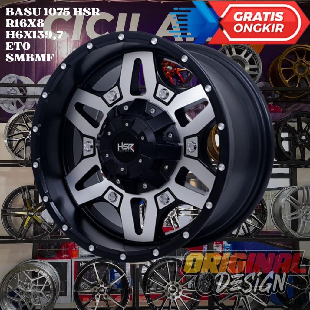 Velg Mobil Ring 16 HSR BASU R16 Ranger , Colorado , Panther , Everest