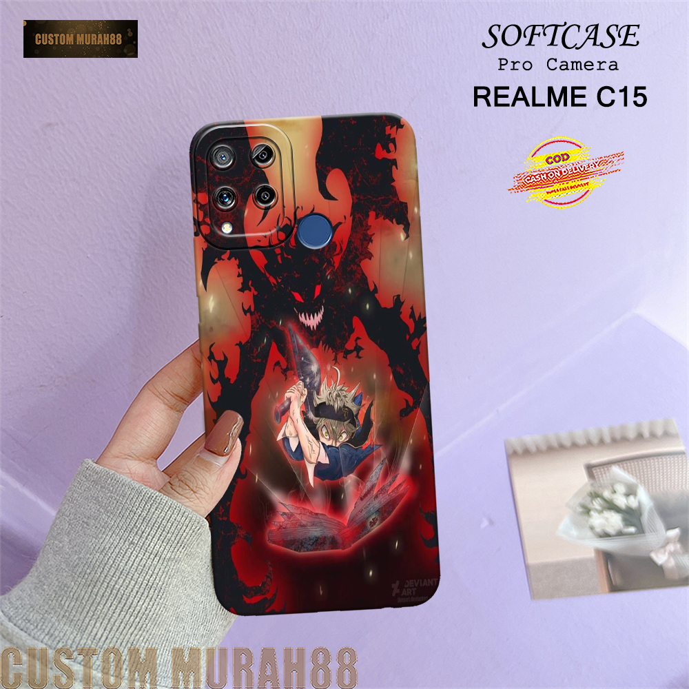 Case Realme C15 Terbaru - Fashion Case ANIME - Casing Hp Realme C15 - Softcase Pro Camera Realme C15
